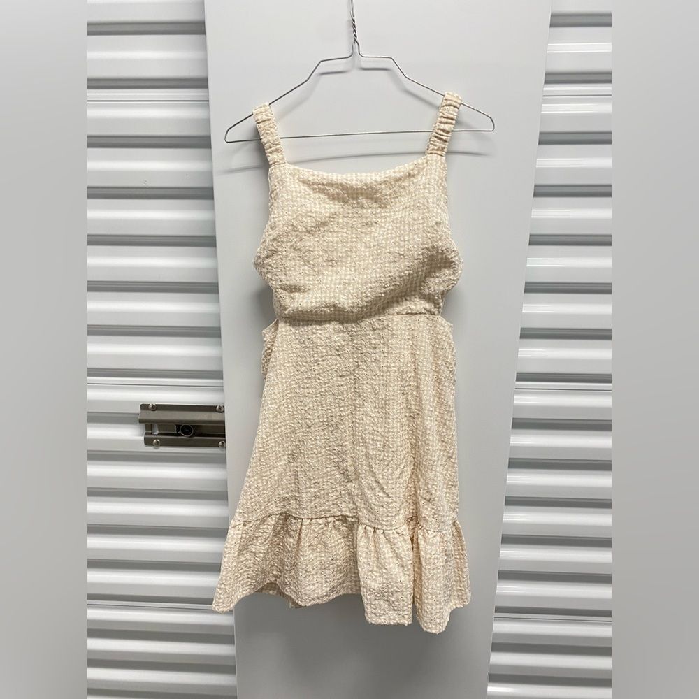 ILLA ILLA Cream Mini Dress